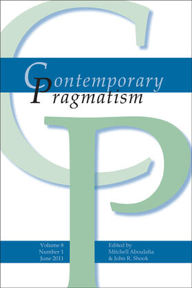 Aboulafia / Shook | Contemporary Pragmatism. Volume 8, Number 1, June 2011. | Buch | 978-90-420-3395-5 | sack.de