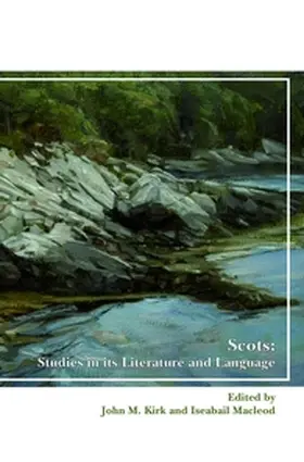  Scots: Studies in its Literature and Language | Buch |  Sack Fachmedien