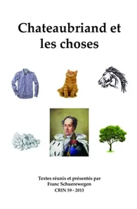  Chateaubriand et les choses | Buch |  Sack Fachmedien