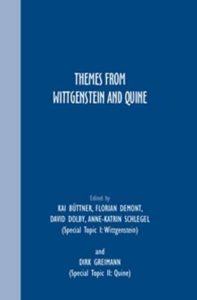  Themes from Wittgenstein and Quine | Buch |  Sack Fachmedien