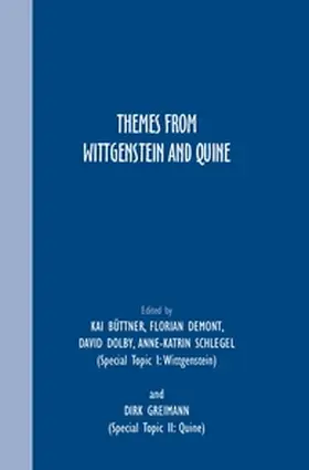  Themes from Wittgenstein and Quine | Buch |  Sack Fachmedien