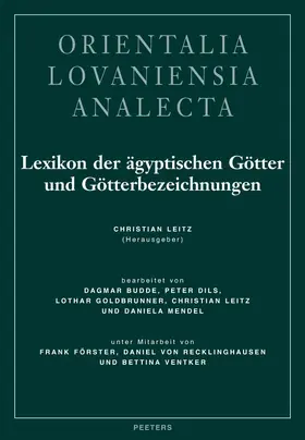 Leitz |  Lexikon der Agyptischen Gotter Und Gotterbezeichnungen, Band II | Buch |  Sack Fachmedien