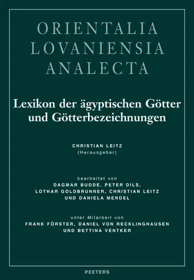Leitz |  Lexikon Der Agyptischen Gotter Und Gotterbezeichnungen: Band VII | Buch |  Sack Fachmedien