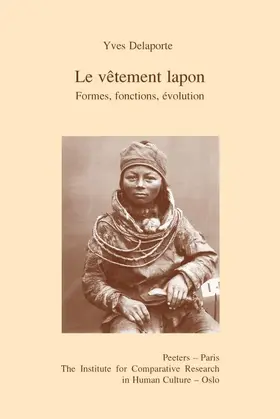 Delaporte |  Le Vetement Lapon. Formes, Fonctions, Evolution | Buch |  Sack Fachmedien