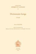 Palayer |  Dictionnaire Kenga (Tchad) | Buch |  Sack Fachmedien