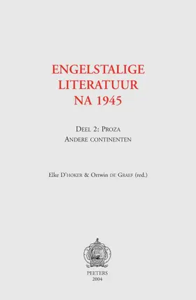 de Graef / D'Hoker |  Engelstalige Literatuur Na 1945. Deel 2: Proza - Andere Continenten | Buch |  Sack Fachmedien