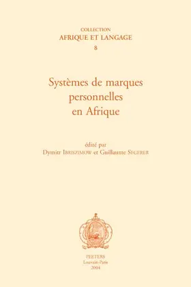 Ibriszimow / Segerer | Systemes de Marques Personnelles En Afrique | Buch | 978-90-429-1514-5 | sack.de