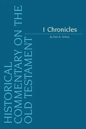 Dirksen |  1 Chronicles | Buch |  Sack Fachmedien