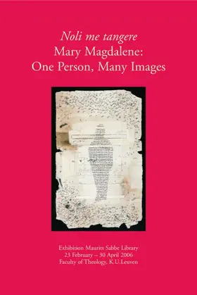 Baert / Bieringer / Demasure |  Noli Me Tangere. Mary Magdalene: One Person, Many Images | Buch |  Sack Fachmedien
