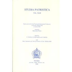 Edwards / Young / Parvis | Studia Patristica. Vol. XLIII - Augustine, Other Latin Writers | Buch | 978-90-429-1886-3 | sack.de