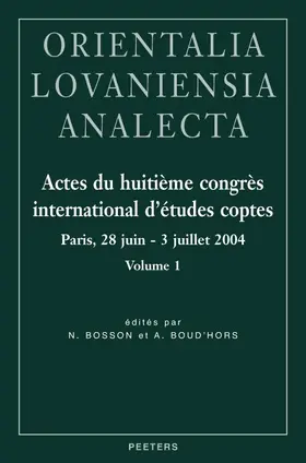  Actes du huitième congrès international d'études coptes | Buch |  Sack Fachmedien