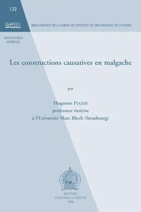 Fugier |  Les Constructions Causatives En Malgache | Buch |  Sack Fachmedien
