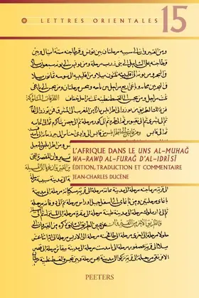Ducene / Ducène |  L'Afrique Dans Le Uns Al-Muhag Wa-Rawd Al-Furag d'Al-Idrisi: Edition, Traduction Et Commentaire | Buch |  Sack Fachmedien