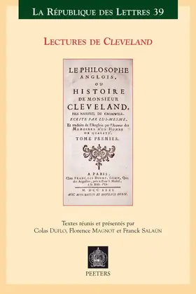 Duflo / Magnot-Ogilvy / Salaun |  Lectures de Cleveland | Buch |  Sack Fachmedien