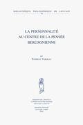 Verdeau |  La Personnalite Au Centre de La Pensee Bergsonienne | Buch |  Sack Fachmedien