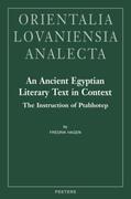 Hagen |  An Ancient Egyptian Literary Text in Context: The Instruction of Ptahhotep | Buch |  Sack Fachmedien