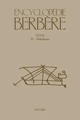  Encyclopedie Berbere. Fasc. XXXIII: N - Nektiberes | Buch |  Sack Fachmedien