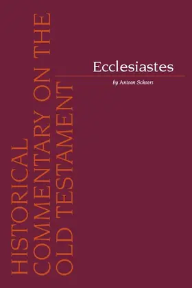 Schoors |  Ecclesiastes | Buch |  Sack Fachmedien