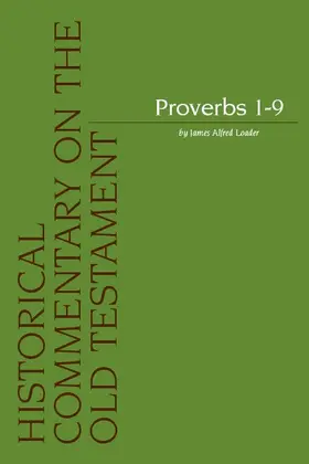 Loader |  Proverbs 1-9 | Buch |  Sack Fachmedien