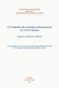 Lenepveu-Hotz |  L'Evolution Du Systeme Verbal Persan (Xe-Xvie Siecles) | Buch |  Sack Fachmedien