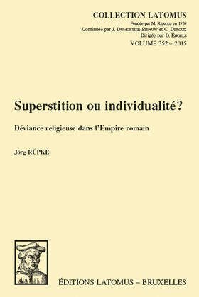 Rupke | Superstition Ou Individualite?: Deviance Religieuse Dans l'Empire Romain | Buch | 978-90-429-3266-1 | sack.de