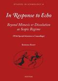 Baert |  IN RESPONSE TO ECHO | Buch |  Sack Fachmedien