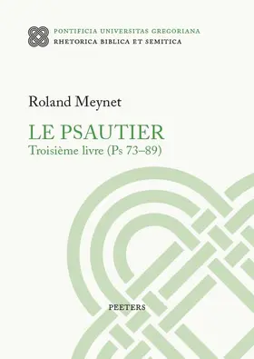 Meynet |  Le Psautier. Troisieme Livre (PS 73-89) | Buch |  Sack Fachmedien