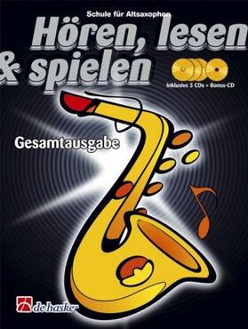 UNKNOWN |  HoeRen, Lesen & Spielen Gesamtausgabe Alt-Saxophon | Buch |  Sack Fachmedien