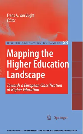 van Vught / Maassen / Muller | Mapping the Higher Education Landscape | E-Book | sack.de