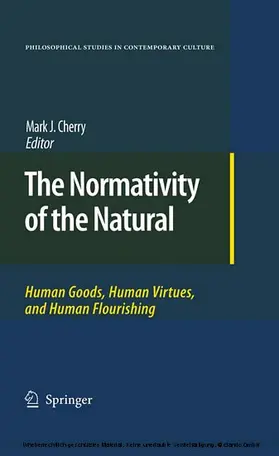 Cherry |  The Normativity of the Natural | eBook | Sack Fachmedien