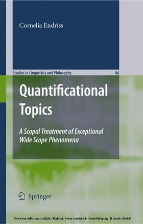 Ebert |  Quantificational Topics | eBook | Sack Fachmedien