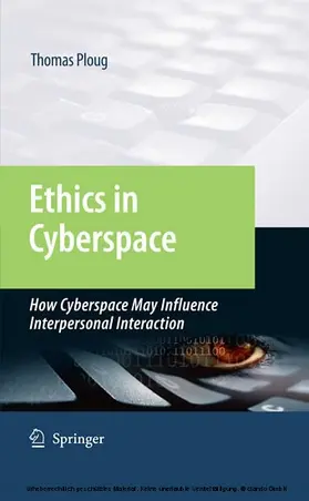 Ploug |  Ethics in Cyberspace | eBook | Sack Fachmedien