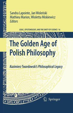 Lapointe / Wolenski / Marion | The Golden Age of Polish Philosophy | Buch | 978-90-481-2400-8 | sack.de