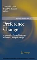 Grüne-Yanoff / Hansson |  Preference Change | eBook | Sack Fachmedien