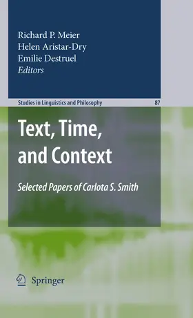 Meier / Destruel / Aristar-Dry |  Text, Time, and Context | eBook | Sack Fachmedien