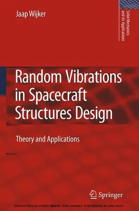 Wijker |  Random Vibrations in Spacecraft Structures Design | eBook | Sack Fachmedien