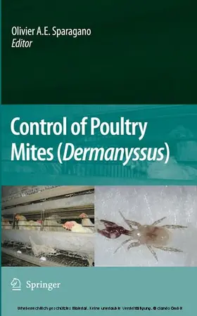 Sparagano | Control of Poultry Mites (Dermanyssus) | E-Book | www.sack.de
