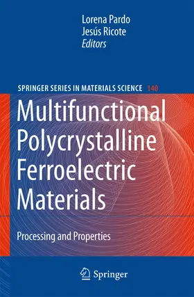 Pardo / Ricote |  Multifunctional Polycrystalline Ferroelectric Materials | eBook | Sack Fachmedien