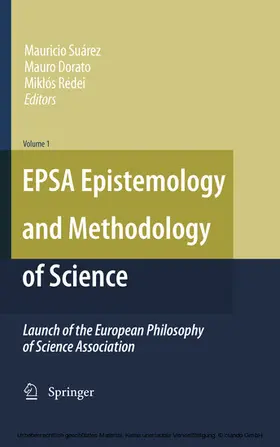 Suárez / Redei / Dorato |  EPSA Epistemology and Methodology of Science | eBook | Sack Fachmedien