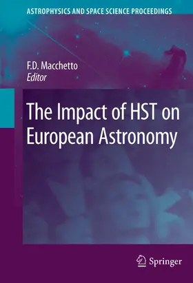 Macchetto |  The Impact of HST on European Astronomy | eBook | Sack Fachmedien
