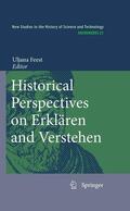 Feest |  Historical Perspectives on Erklären and Verstehen | eBook | Sack Fachmedien