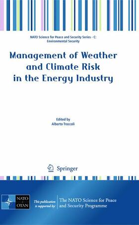 Troccoli | Management of Weather and Climate Risk in the Energy Industry | Buch | 978-90-481-3690-2 | sack.de