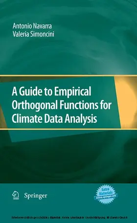 Navarra / Simoncini |  A Guide to Empirical Orthogonal Functions for Climate Data Analysis | eBook | Sack Fachmedien