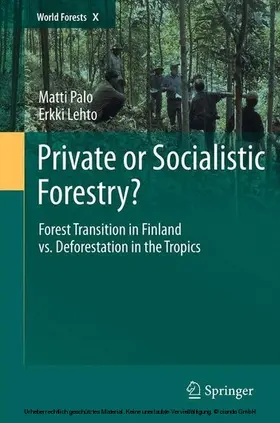 Palo / Lehto | Private or Socialistic Forestry? | E-Book | sack.de