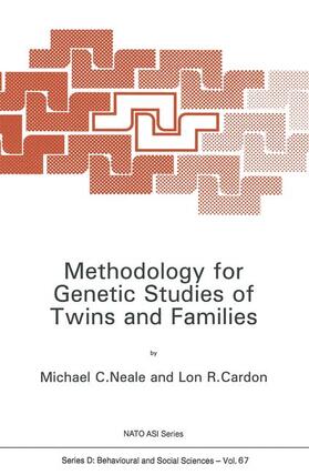 Cardon / Neale |  Methodology for Genetic Studies of Twins and Families | Buch |  Sack Fachmedien