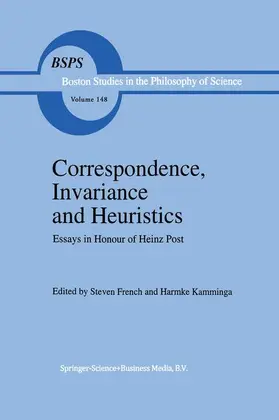 French / Kamminga |  Correspondence, Invariance and Heuristics | Buch |  Sack Fachmedien