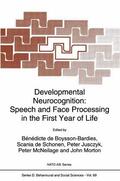 De Boysson-Bardies / de Schonen / Morton |  Developmental Neurocognition | Buch |  Sack Fachmedien