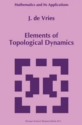 de Vries |  Elements of Topological Dynamics | Buch |  Sack Fachmedien