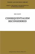 Carlson |  Consequentialism Reconsidered | Buch |  Sack Fachmedien