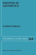 Shibles |  Emotion in Aesthetics | Buch |  Sack Fachmedien